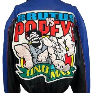 Brutus vs Popeye Leather Jacket